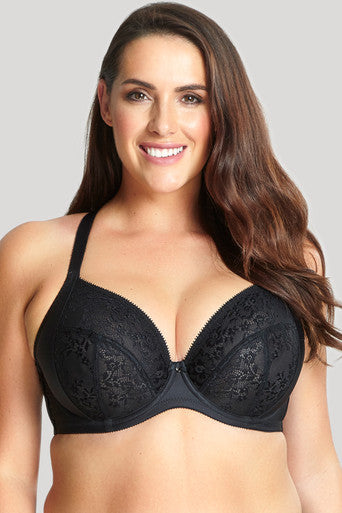 Roxie Plunge Bra - Black