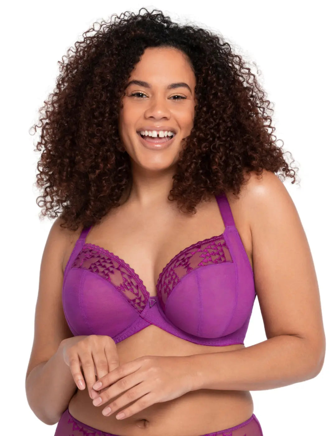 Curvy Kate Centre Stage Full Plunge Side Support Bra Latte