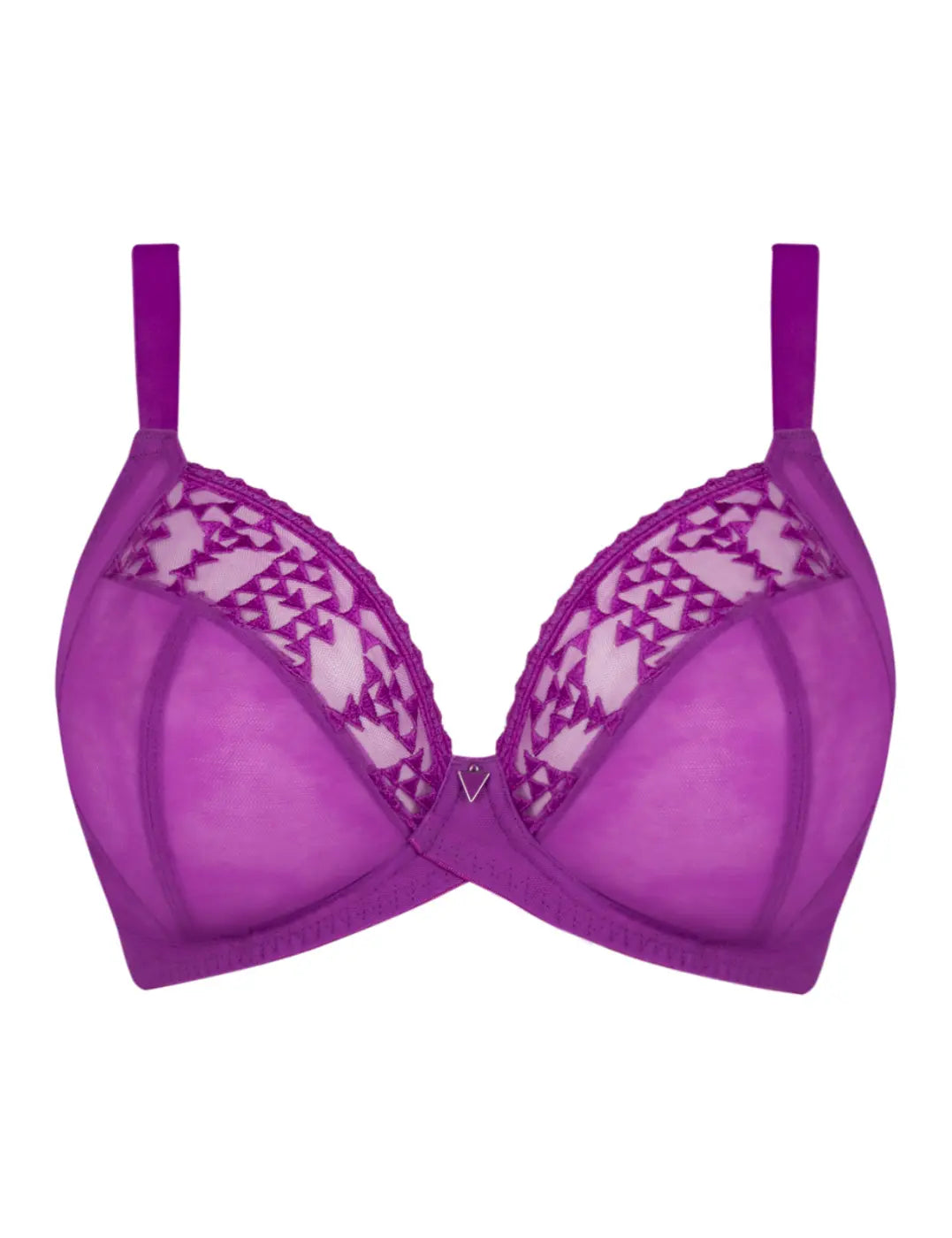 Centre Stage Full Plunge Bra - Purple