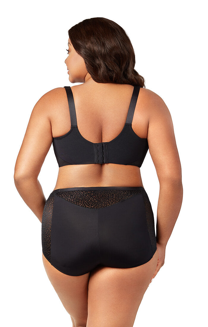 Elila Wired Non-Padded Sports Bra - Black