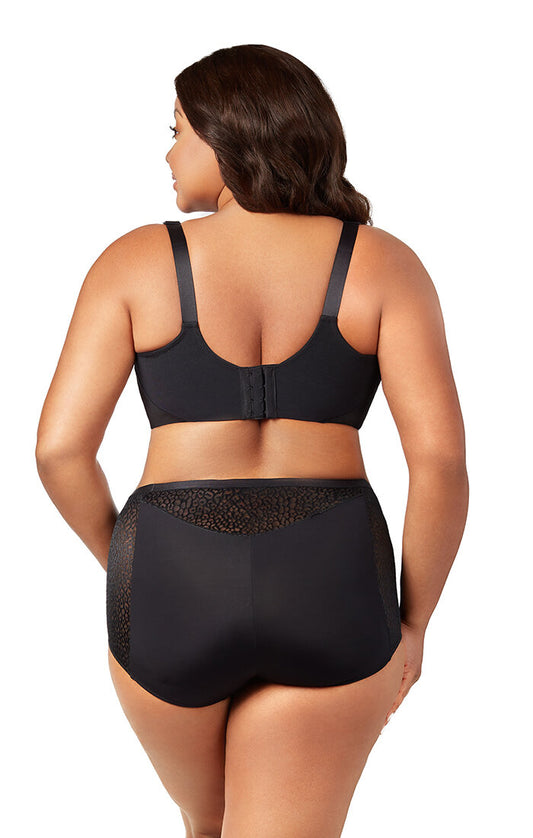 Elila Wired Non-Padded Sports Bra - Black