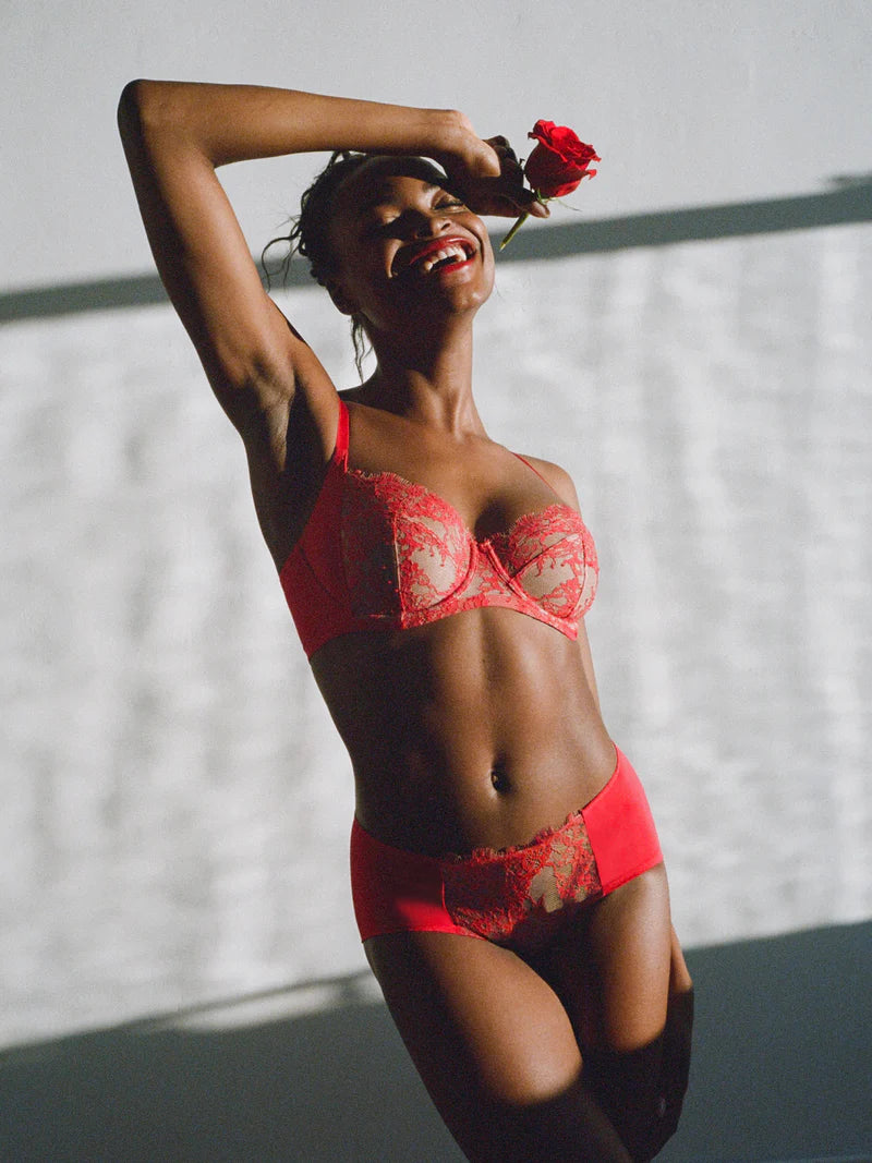 Entice Brief - Sangria/Nylon