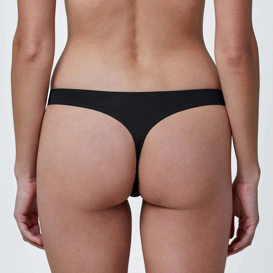 Entice Thong - Black/Midnight