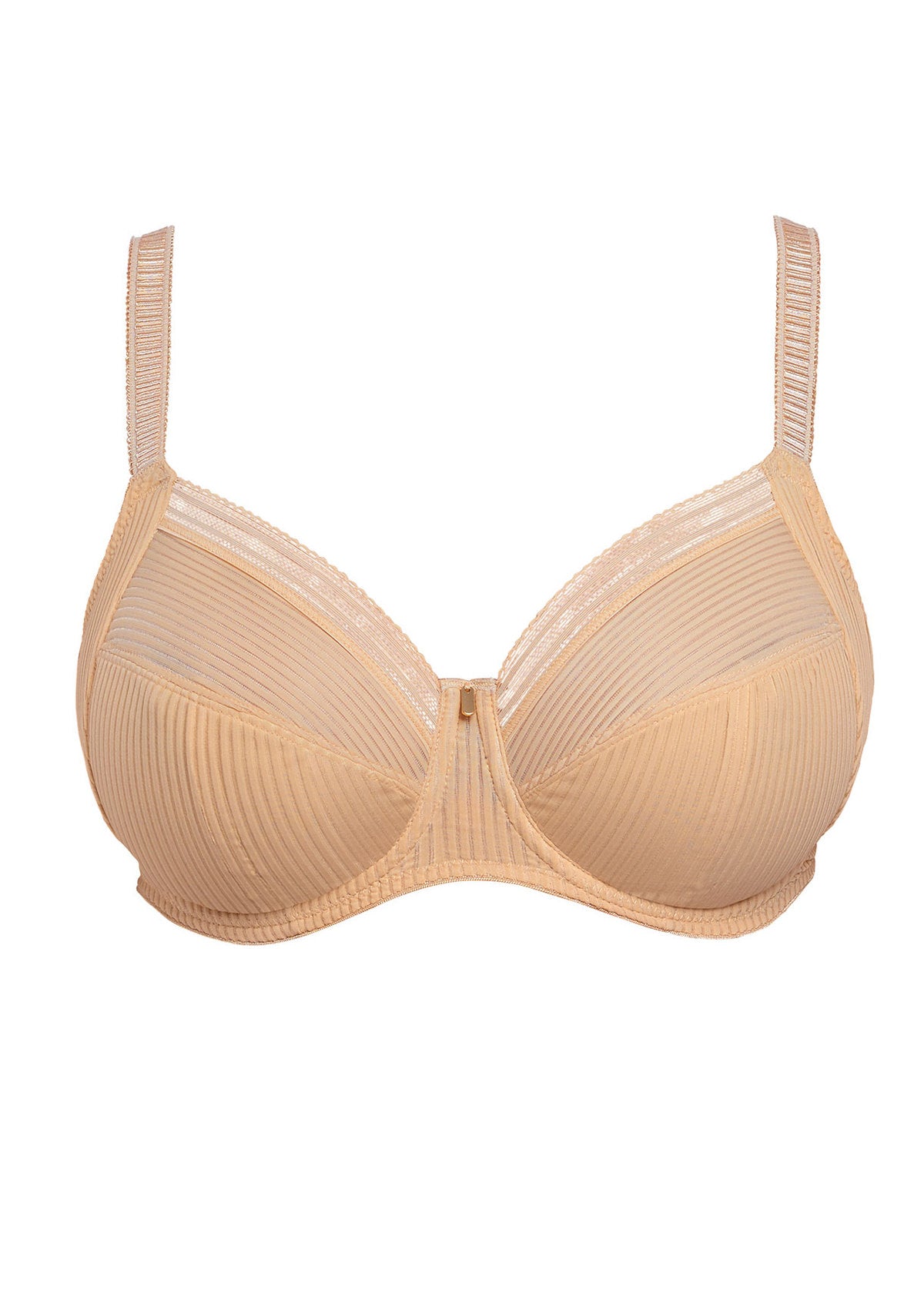 Fusion Unlined Support Bra - Sand Beige