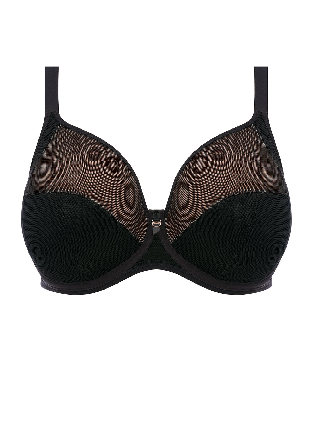 Kintai Banded Bra - Black