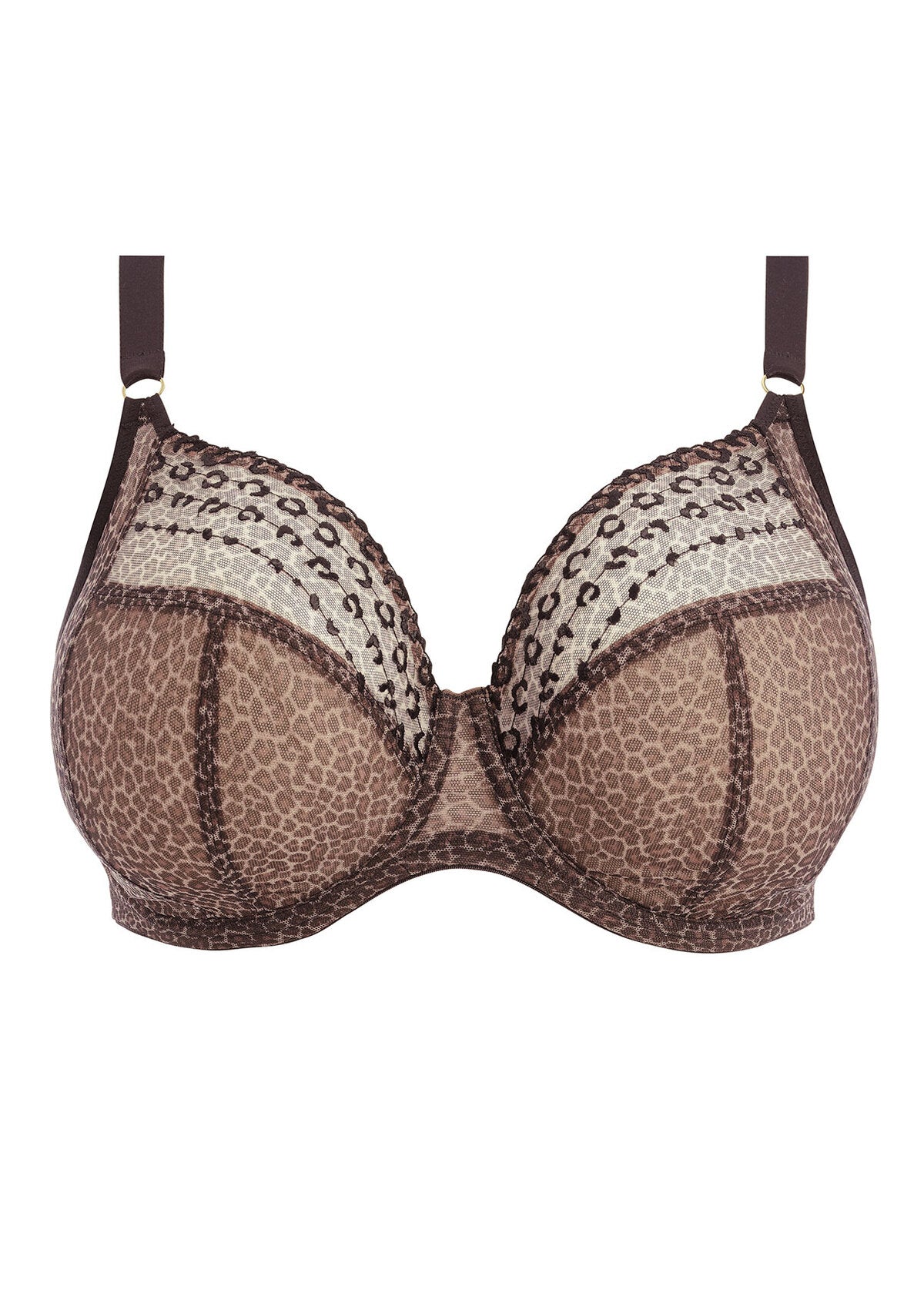 leopard print bras for plus sizes