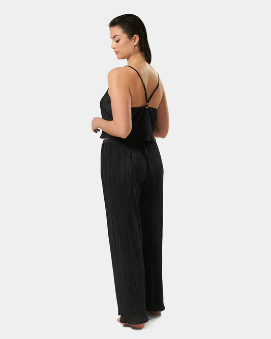 Neeson Cami and Trouser Set - Black