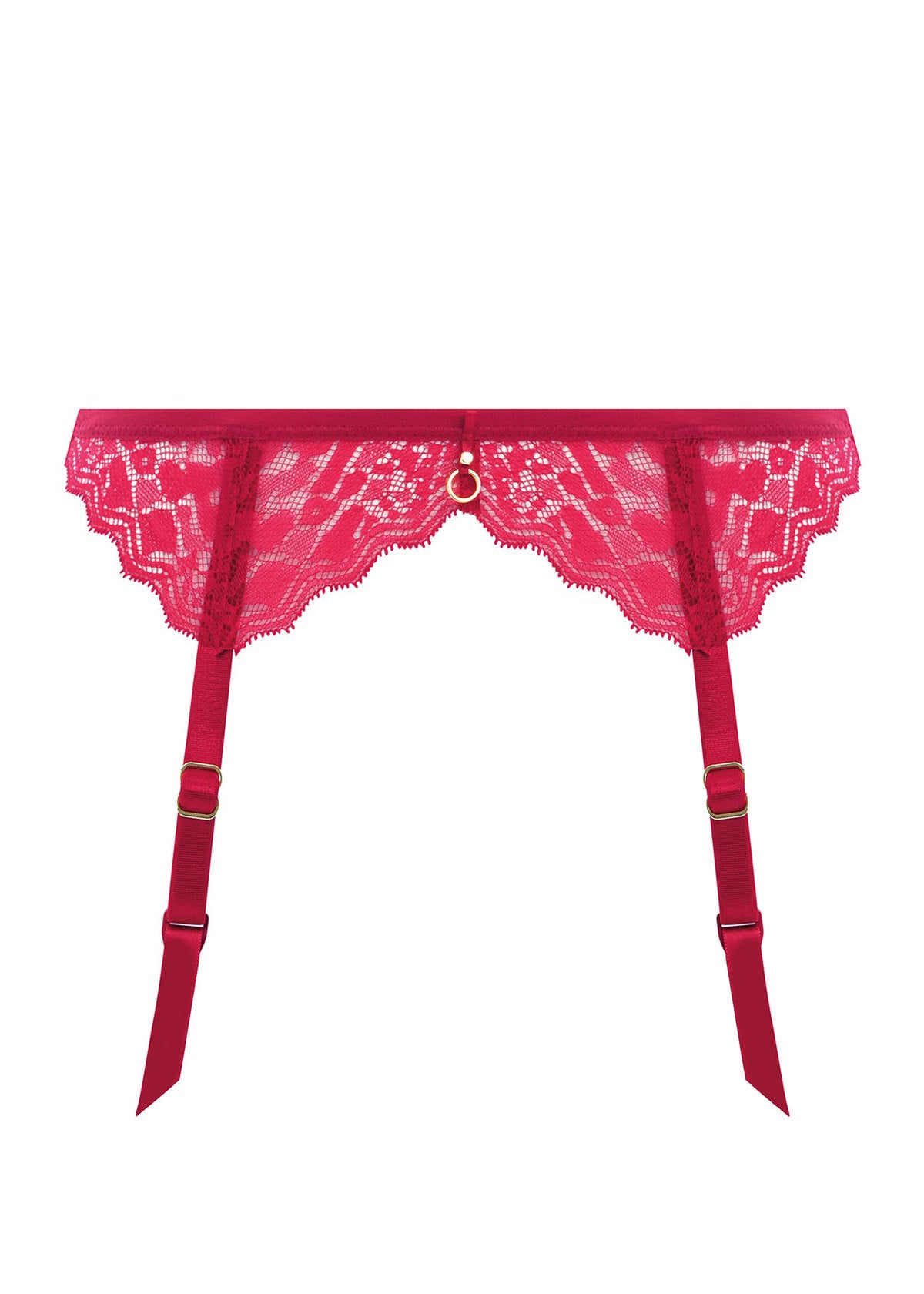 Temptress Suspender - Cherry