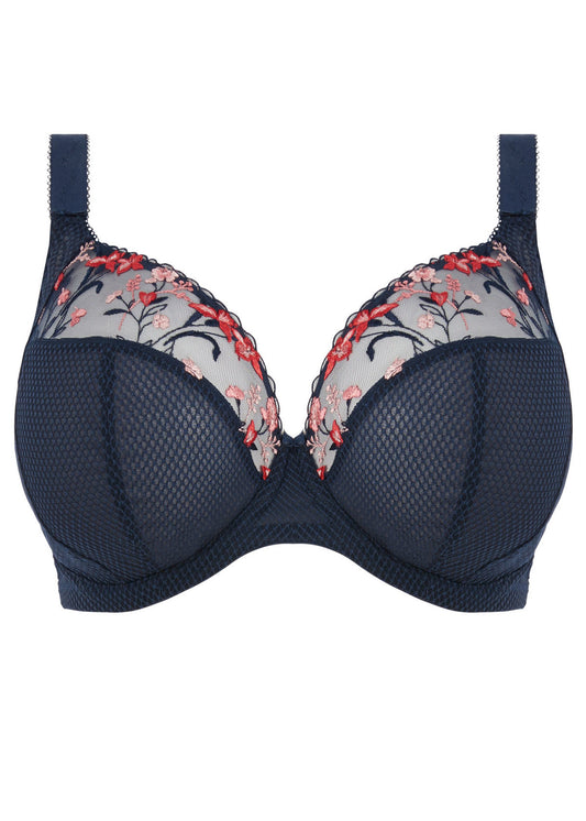 Charley Plunge Bra - Navy Floral