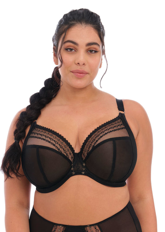 Matilda Plunge Bra - Black Star