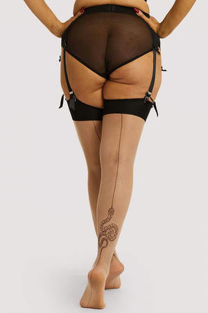 Playful Promises Snake Stockings