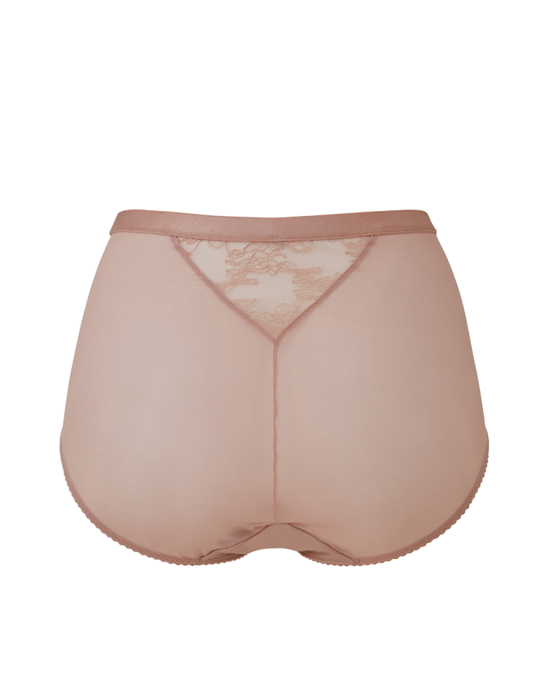 VIP Chicago High Waist Brief - Woodrose