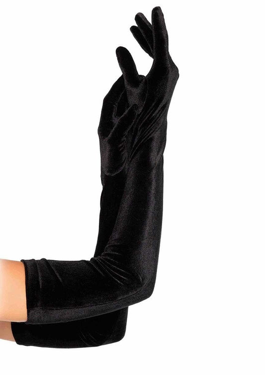 Opera Length Velvet Gloves