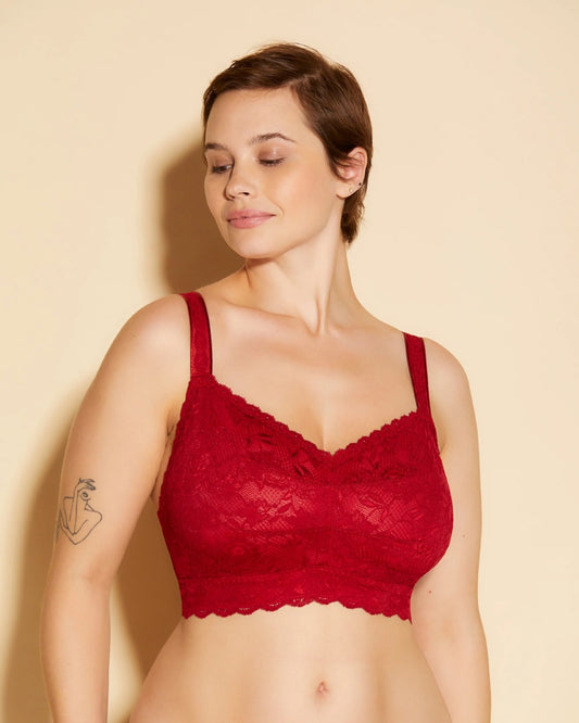 Never Say Never Super Curvy Sweetie Bralette - Sindoor Red