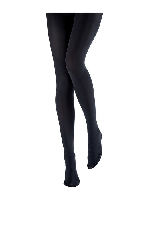80 Denier 3D Opaque Tights - Black
