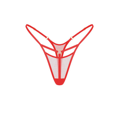 Gemma Thong - Red Mesh