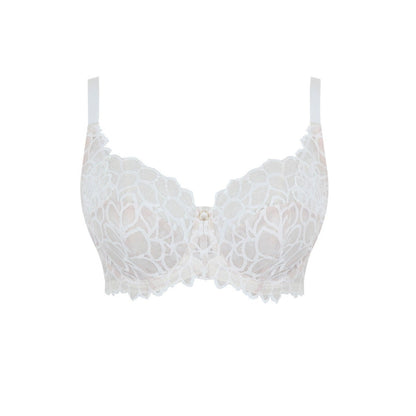 Allure Full Cup Bra - Ivory White