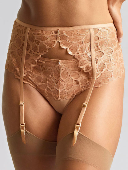 Allure Suspender - Champagne Gold