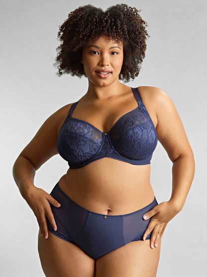 Dream Full Cup Bra - Navy Blue