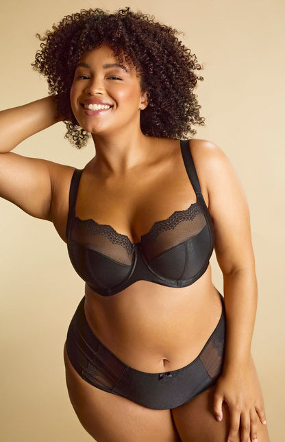 Esme Balcony - Black Animal