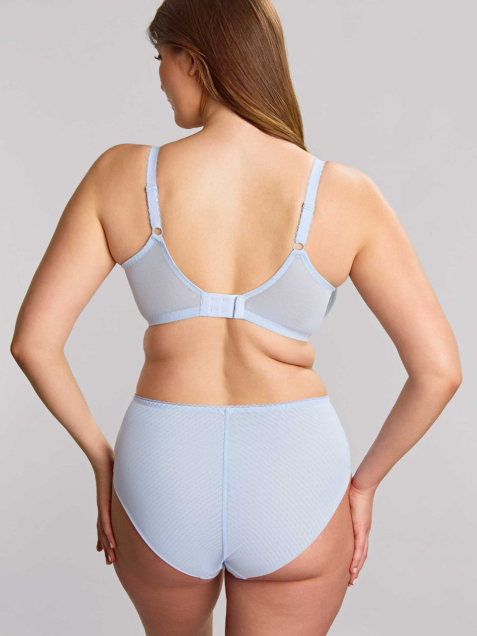 Meadow Plunge Bra - Dusky Blue