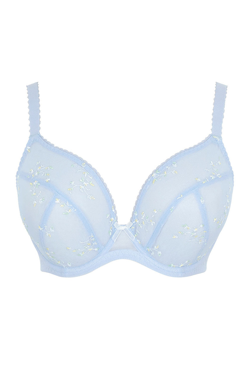 Meadow Plunge Bra - Dusky Blue