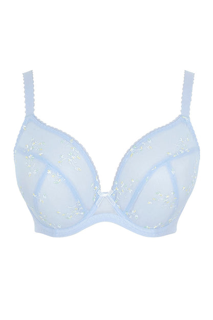 Meadow Plunge Bra - Dusky Blue