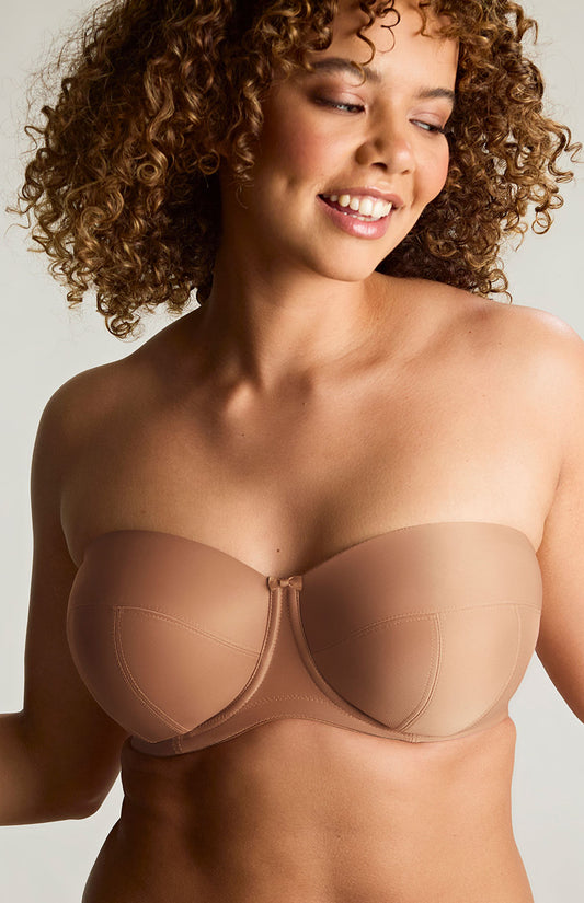 Alice Balcony Strapless - Honey