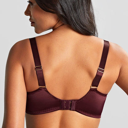 Grace Balcony Bra - Bordeaux Red