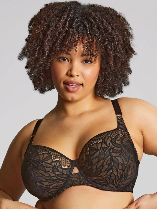 Sophia Full Cup Bra - Black