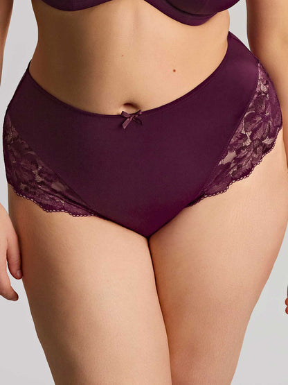 Amara Deep Brief - Plum Purple