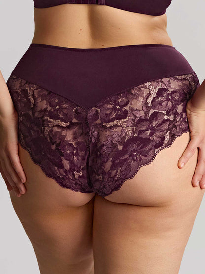 Amara Deep Brief - Plum Purple