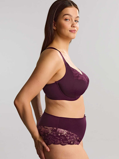 Amara Deep Brief - Plum Purple