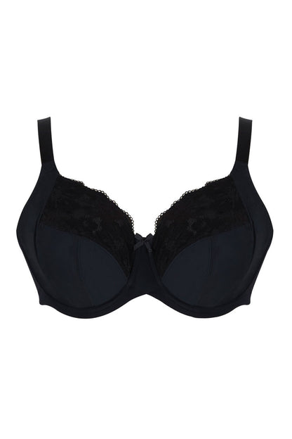 Amara Full Cup Bra - Black