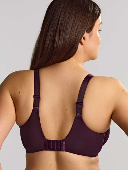 Amara Full Cup Bra - Plum Purple