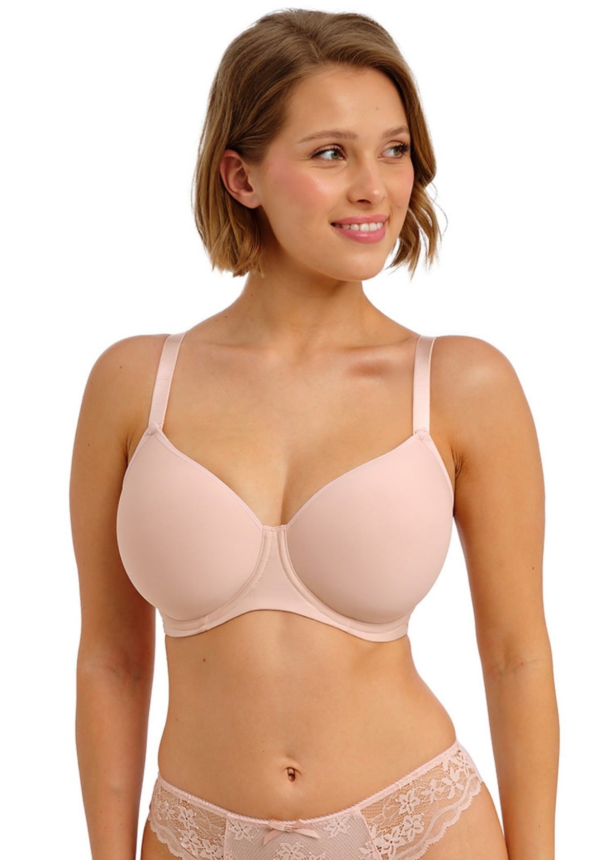 Essentially Smooth moulded T-shirt Bra - Cameo