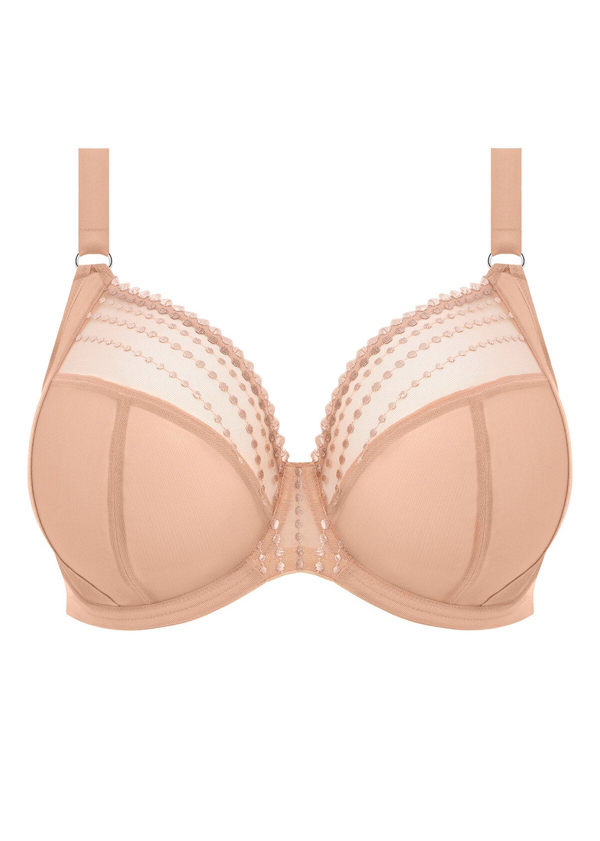 Matilda Plunge Bra - Cafe Au Lait