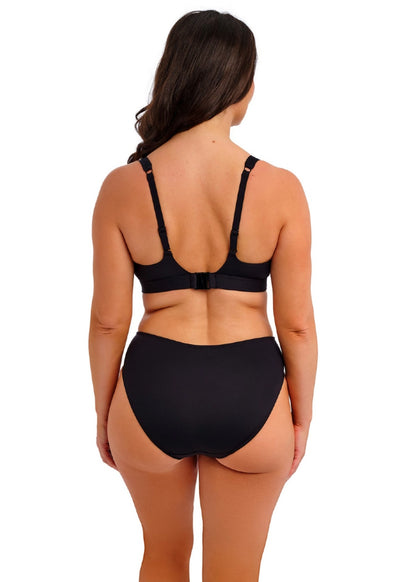 Merissa Mid Rise Bikini Brief - Black