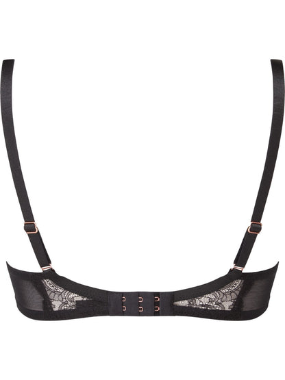 VIP Confession Bra - Black/Burgundy