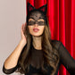 Sexy Lace Cat Mask - Black