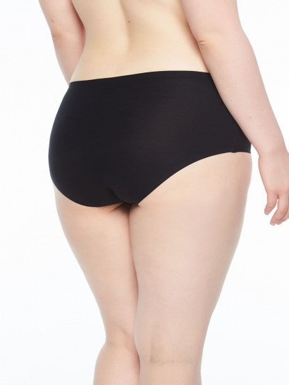 Soft Stretch Hipster (1X - 4X) - Black