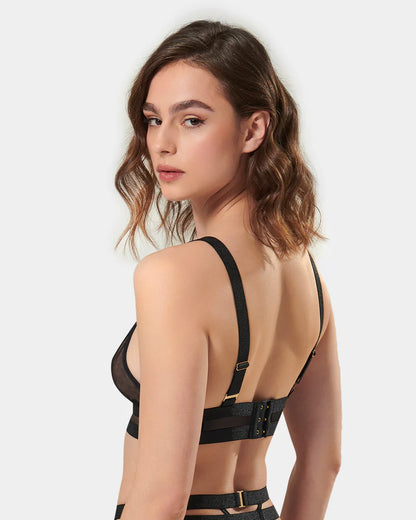 Aspen Soft Bra - Black