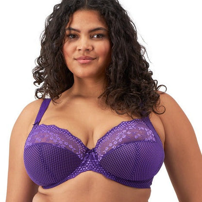 Charley - Plunge Bra - Iris Purple