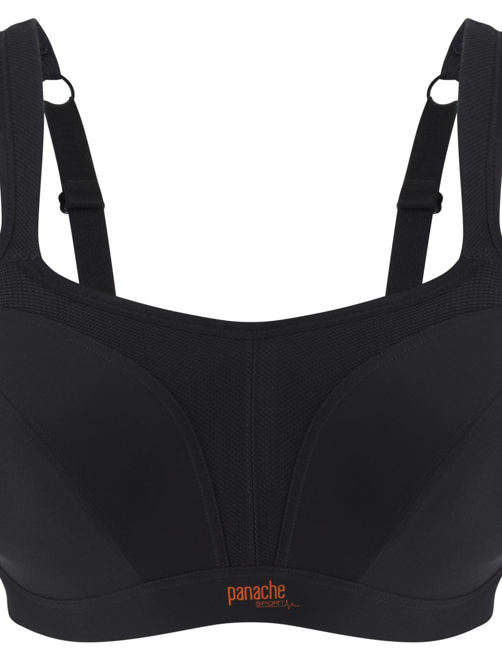 Wired Non Padded Sports Bra - Black
