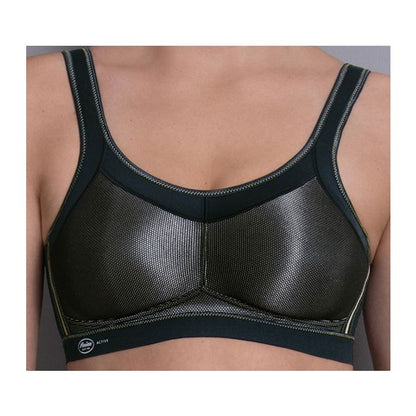 Momentum Wireless Sports Bra - Black