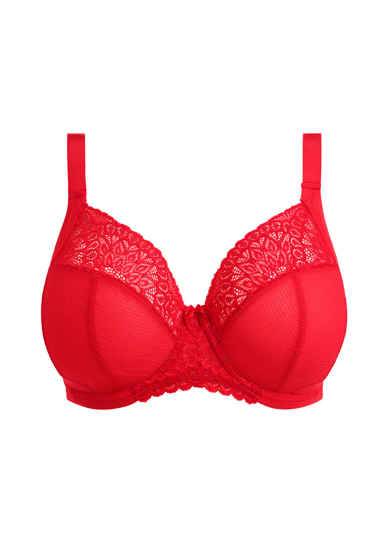 Tiernie Stretch Plunge Bra - Red