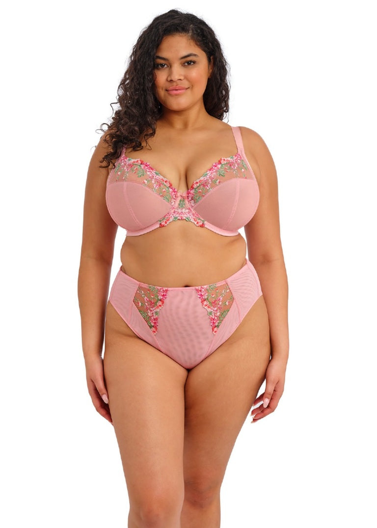 Aerith Plunge Bra - Rose Pink