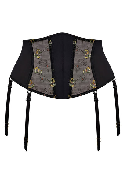 Lyriana Suspender - Jet Black