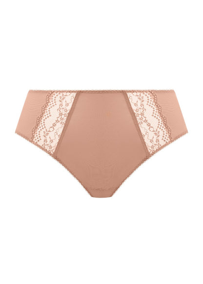 Lucie High Leg Brief - Mocha