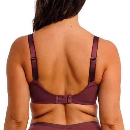 Demure Unlined Full Cup Bra - Fig